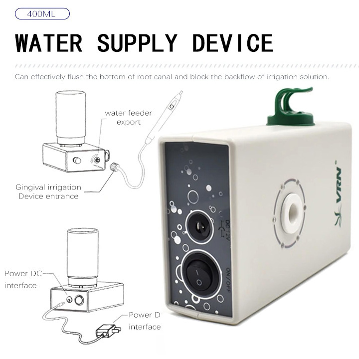 Vrn WSD-II Dental Root Canal Irrigation System / Dental Equipment Water Supply Device with LED Light